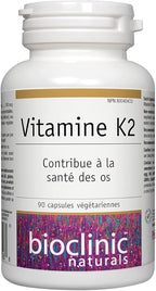 Bioclinic Naturals - Vitamin K2 100 mcg. - 90 Vegetarian Capsules