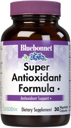 BlueBonnet Super Antioxidant Formula Vegetarian Capsules, 30 Count