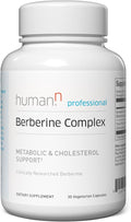 Humann Berberine Complex – Berberine Supplement for Metabolic & Cholesterol Support with Olive Leaf Extract, 30 Capsules
