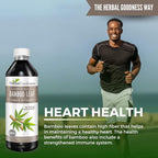 Herbal Papaya Bamboo Silica Supplements Organic Extract 12oz - Liquid Silica with Organic Hair, Skin and Nails Vitamins As Well As Bone and Joint Support