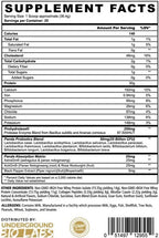 Underground Bio Labs Panda Fuel Premium Protein Whey,Hydrolyzed Collagen,Casein,Probiotics, Enzymes, Keto Friendly,Time Release, 25 Servings (2.5 Pound, Cookies & Cream)