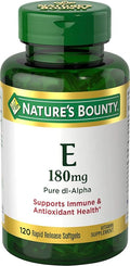 Nature's Bounty E-400 Iu Natural Pure D-alpha, 120-Count
