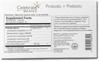 Celebrate Vitamins Balance Probiotic + Prebiotic - Post Bariatric Surgery Daily Supplement for Women & Men, 28.5 Billion CFU - Supports Digestive & Immune Health, Gluten Free (30 Capsules)
