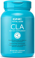 GNC Total Lean Premium CLA 3-6-9 | Improves Body Composition & Muscle Tone, Fuels Energy Without Stimulants, Supports Cardiovascular & Joint Health | 90 Softgel Capsules