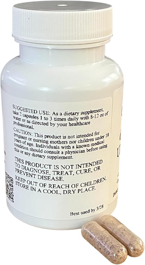 3D's Essentials URI Shield Plus+, Urinary Tract, Immune and Gut Support, D-Mannose, Cranberry, Probiotic, 56 Capsules