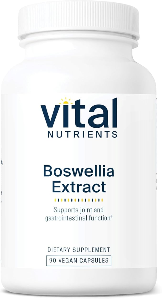 Vital Nutrients Boswellia Extract 400mg - Boswellia Extract Capsules - Herbal Support for Joint, Immune, and Digestive Health - Gluten, Dairy, Soy Free - Non-GMO - 90 Capsules