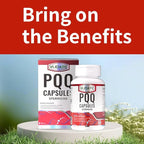 PQQ Complex – Featuring Pyrroloquinoline Quinone, GABA, Spermidine & Vitamin E – Enhances Mitochondrial Support & Brain Function – 30 Vegetarian Capsules
