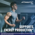 Vitamatic Niacinamide 500 mg 240 Tablets - Flush Free Vitamin B3 - Supports Energy Production (Pack of 2)