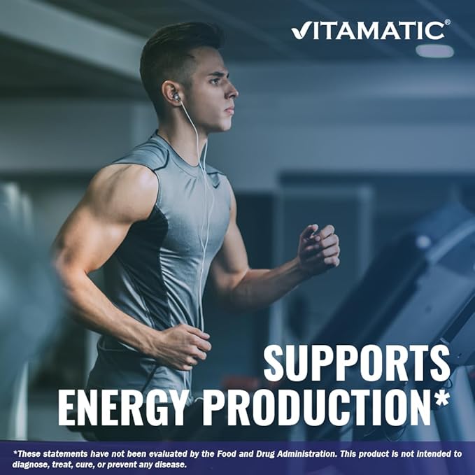 Vitamatic Niacinamide 500 mg 240 Tablets - Flush Free Vitamin B3 - Supports Energy Production (Pack of 2)