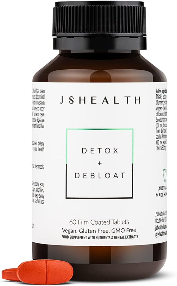 JSHealth Vitamins Signature - Hair + Energy, Detox + Debloat, and Skin + Digestion Supplements - Virtual Bundle