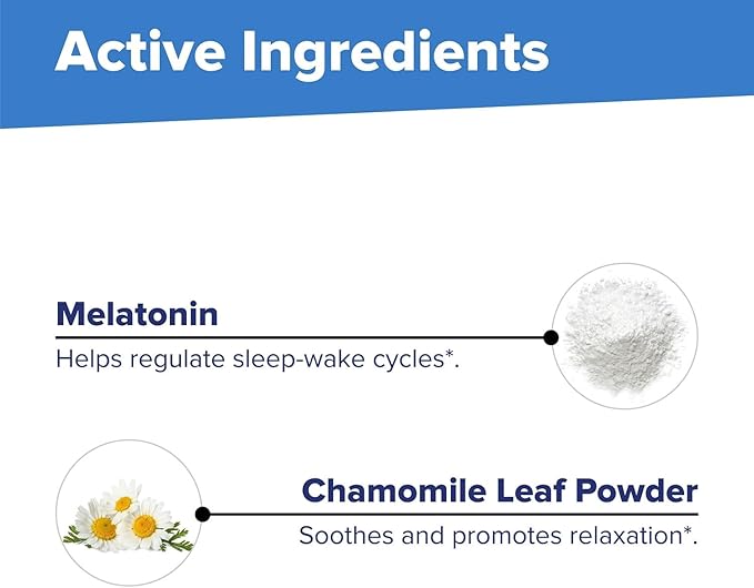 Superior Source Melatonin 5 mg Under The Tongue Quick Dissolve Micro Tablets, 60 Count, with Chamomile, Natural Sleep Support, for Adults, Non-GMO, Pack of 2