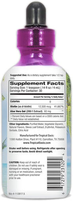 Maximum Strength Liquid Biotin Drops w/ 12,500 MCG – Best Vitamins for Fast Hair Growth, Reduced Hair Loss, Healthy Skin & Strong Nails -5X More Potent Than Pills– Max Absorption, Vegan– 4oz, 30 Serv