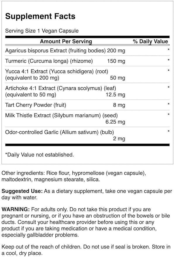 Swanson Uric Acid Cleanse - Natural Supplement Promoting Kidney Support - Features a Powerful Combination of 7 Herbs - (60 Veggie Capsules) 2 Pack