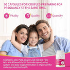DR.AUSTIN DRAUSTIN Coenzyme Q10 Preparation for Pregnancy Reduction 200mg Mitochondrial PQQ Folic Acid Imported from The United States (2)