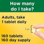 Nature Made Vitamin B-12 1000 mcg Timed Release Tablets 160 ea (Pack of 3)