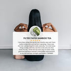 [Beautifully Bamboo] Silica Rich Bamboo Tea for Hair, Skin, Nails (30 Filter Paper Bags)