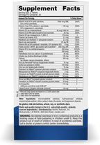 Nordic Naturals Women’s Multivitamin Extra Strength - Skin, Hair, Energy, & Bone Support - Immunity Supplement - 20 Essential Nutrients - 60 Tablets - 30 Servings