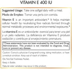 Coco March N.M.D Natural Vitamin E 400 IU Mixed Tocopherols – Immune Support Supplement for Heart, Skin & Eye - Antioxidants for Women & Men, Gluten Free & Dairy Free, 3-Month Supply, 90 Softgels