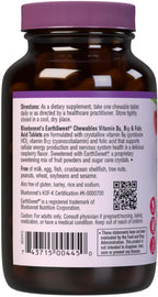 Bluebonnet Nutrition Earth Sweet Vitamin B6, B12, Plus Folic Acid Chewable Tablets, Vegan, Vegetarian, Gluten Free, Soy Free, Milk Free, Kosher, 60 Chewable Tablets, Raspberry Flavor