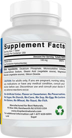 Best Naturals Vitamin B6 Tablet, 100 mg, 250 Count (Pack of 2)