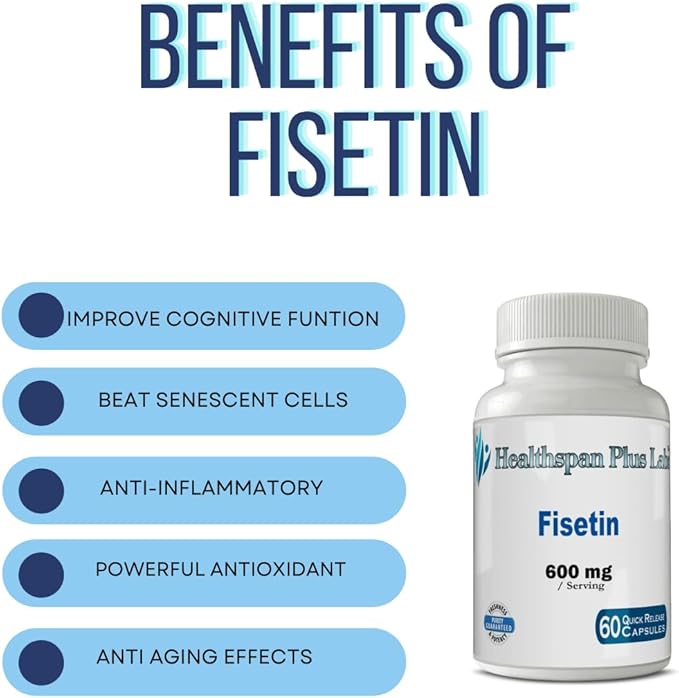 Fisetin 600mg 60 Count