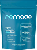 Remade Natural Sleep Aid Without Melatonin - Ashwagandha, L Theanine, Apigenin, Glycine
