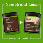 Organic Black Maca Powder Full Spectrum - Supports Energy, Stamina, & Hormone Balance (8 oz./45 Servings)