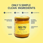 GO/TU Sea Moss Gel – 16oz Mango | Pure, Shelf-Stable Superfood | Nature’s Multivitamin