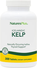 NaturesPlus Kelp - 300 Tablets - 150 mcg of Iodine - Antioxidant Formula - Free Radical Protection - Gluten Free, Allergen Free - 300 Servings