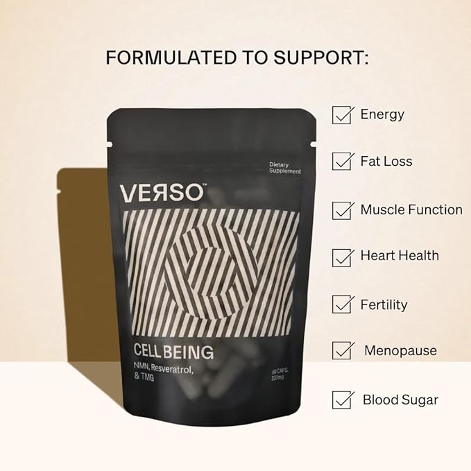 Verso Cell Being - NMN, Resveratrol & TMG