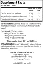 Bio CMP from Biotics Research Calcium, Magnesium and Potassium Supplement, Supplies Electrolytes that Provides Optimal Muscle Comfort Cramps and Fatigue, Supports Healthy Metabolism 250 Tablets