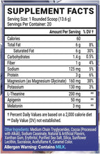 Gamer Supps AFK+® (with Melatonin): Lily's Lullaby Hot Cocoa by Shylily - 20 Servings - Keto Friendly Magnesium-Focused Sleep Support Supplement, Apigenin, Sugar Free