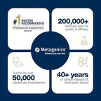 Metagenics OmegaGenics EPA-DHA 1000 mg - High Potency Omega-3 Fish Oil Supplement for Heart, Brain & Joint Health* - Sustainably Sourced - 60 Softgels