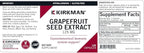 Kirkman Grapefruit Seed Extract 125 mg Capsules - Hypoallergenic, 120 Count