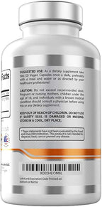 Liposomal Vitamin C 1400mg- 180 Vegan Capsules- China Free Ingredients, Fat Soluble High Absorption VIT C- Supports Healthy Immune System & Collagen Booster- Powerful Antioxidant Support Supplement