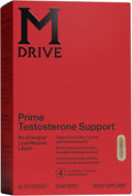 Mdrive Prime - Men's T-Support Supplement, Max Energy, Focus & Lean Muscle, KSM-66 Ashwagandha, S7 Nitric Oxide Booster, Bioperine and DHEA,30 Servings, 60 Count