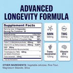 Gaspari Nutrition NMN & TMG Supplement USA