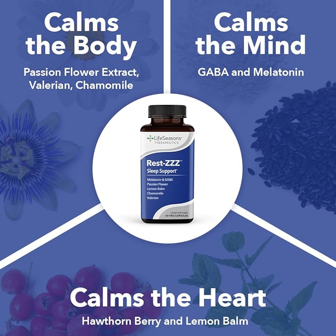 LifeSeasons Urinari-X + Rest-ZZZ Bundle – Urinary Tract Support & Natural Sleep Aid – Fast UTI Relief, Bladder Comfort, Fall Asleep & Stay Asleep – D-Mannose, Cranberry - 90 Capsules & 60 Capsules