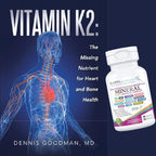 KAPPA NUTRITION (90 Capsules,Vitamin K2, Vitamin D3, Zinc, Selenium, Vanadium, Copper, Manganese, Potassium, Molybdenum, Calcium, Chromium, Iodine, Boron, Mineral 13 in 1 Advanced Complex, from