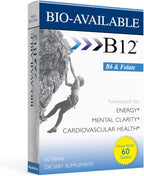Wellgenix Bio Available Daily Multivitamins (60 ct) - Focus Support Formula with Vitamins Methyl B12, B6, Folate & Biotin - Sublingual Energy & Diet Supplement for Immune & Overall Health