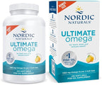 Nordic Naturals Ultimate Omega, Lemon Flavor - 210 Soft Gels - 1280 mg Omega-3 - High-Potency Fish Oil with EPA & DHA - Promotes Brain & Heart Health - Non-GMO - 105 Servings