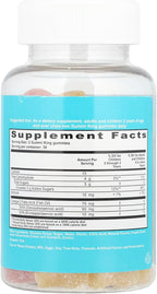Gummi King DHA Omega-3 Supplement, Lemon/Orange/Strawberry, 60 Count