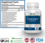 Well of Life para-Free Detox: Immune Support & Natural Detox Blend with Zinc, Black Walnut, Wormwood, Goldenseal, Cranberry & Garlic. Synergistic Formula for Overall Wellness: 90 V Capsules