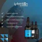 Lyfetrition Apigenin Supplement 70mg, 4 Oz Liquid, 220 Servings, Made in USA, Quick Absorption, Quality Potent Ingredients, Non-GMO, Cruelty-Free Products