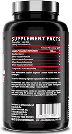 Nutrex Research Anabol Hardcore Anabolic Activator, Muscle Builder and Hardening Agent, 60 Pills