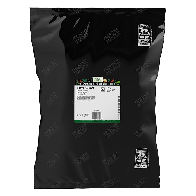 Frontier Co-op Organic Fair Trade Ground Turmeric Root 1lb