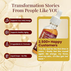 Liposomal NAD+ Supplement Liquid Drops - High Potency NMN Alternative for Cellular Energy, Healthy Aging & Brain Fog - Fast-Absorbing NAD Liquid Formula (2oz)