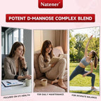 600mg Cranberry Supplement with 500mg D-Mannose, Support Normal Urinary Tract Health for Women*, Help Cleanse and Protect the Urinary Tract*, Maintain Intimate Microbial Ecological Balance*