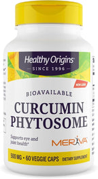 Healthy Origins Curcumin Phytosome (Featuring Meriva SF) 500 mg, 60 Veggie Caps