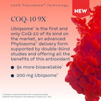 SOLARAY CoQ-10 Phytosome - 9X Absorption CoQ10 200mg - Easy-to-Digest Antioxidants Supplement - Vegan and Made Without Soy - 60-Day Guarantee - 30 Servings, 30 VegCaps
